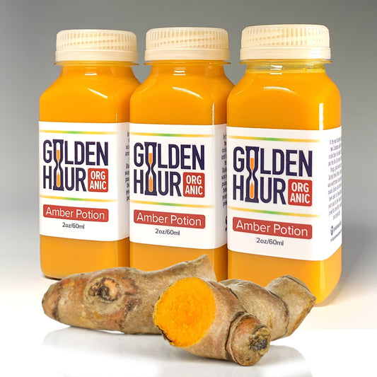 Amber Potion Turmeric Wellness Shot - 12 Pack